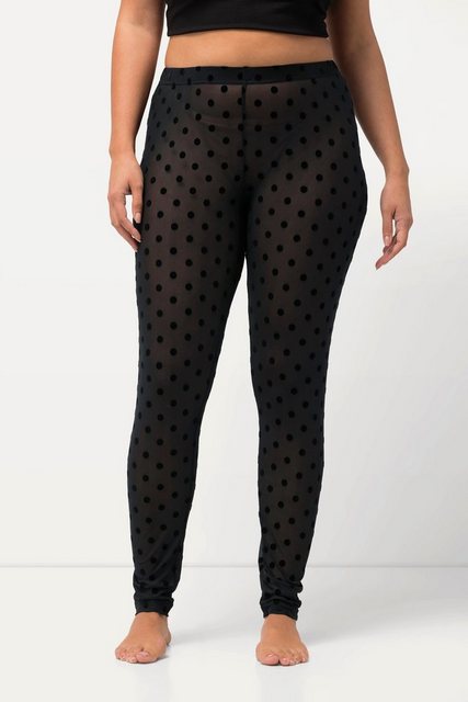 Bild von Große Größen Strumpf-Leggings, Damen, schwarz, Größe: 62/64, Polyester, Ulla Popken