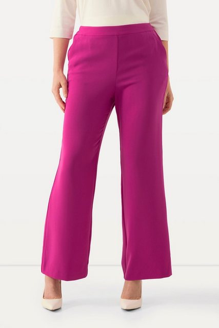 Bild von Große Größen Anzughose, Damen, rosa, Größe: 42, Kunstseide/Polyester, Ulla Popken