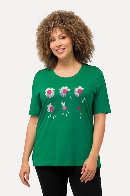 Bild von Große Größen T-Shirt, Damen, grün, Größe: 46/48, Baumwolle, Ulla Popken