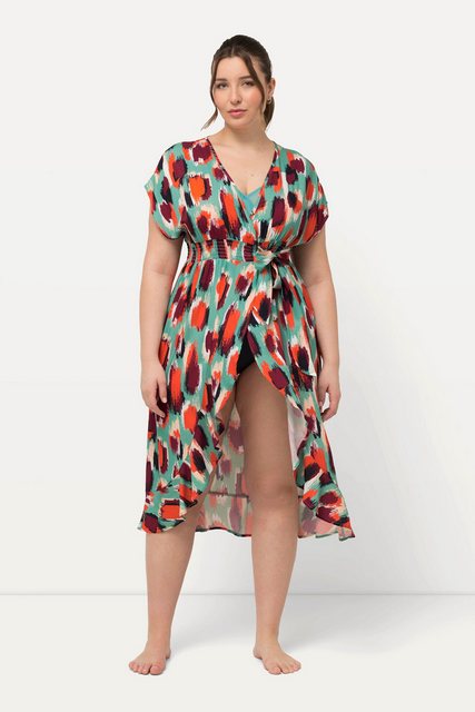 Bild von Große Größen Kaftan, Damen, türkis, Größe: 1=42-48, Viskose, Ulla Popken
