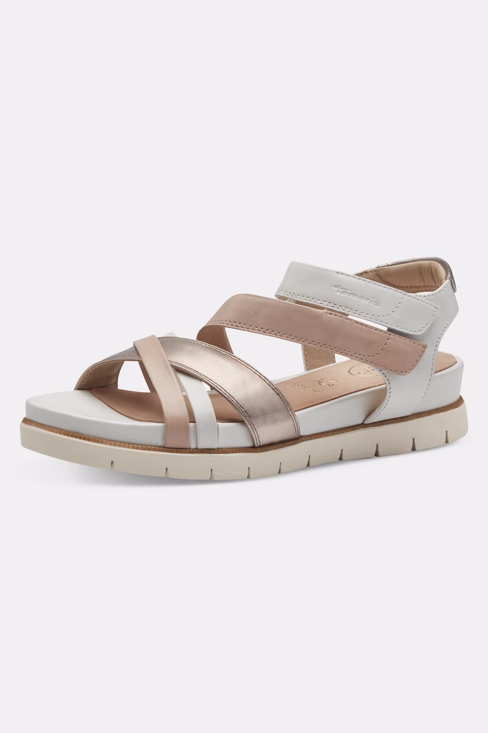 Bild von Große Größen Tamaris Sandalen, Damen, rosa, Größe: 40, Synthetische Fasern/Leder, Ulla Popken
