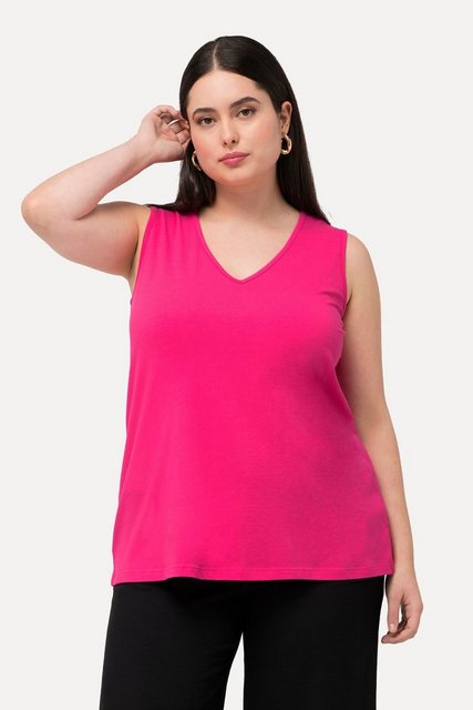 Bild von Große Größen Top, Damen, rosa, Größe: 50/52, Baumwolle, Ulla Popken