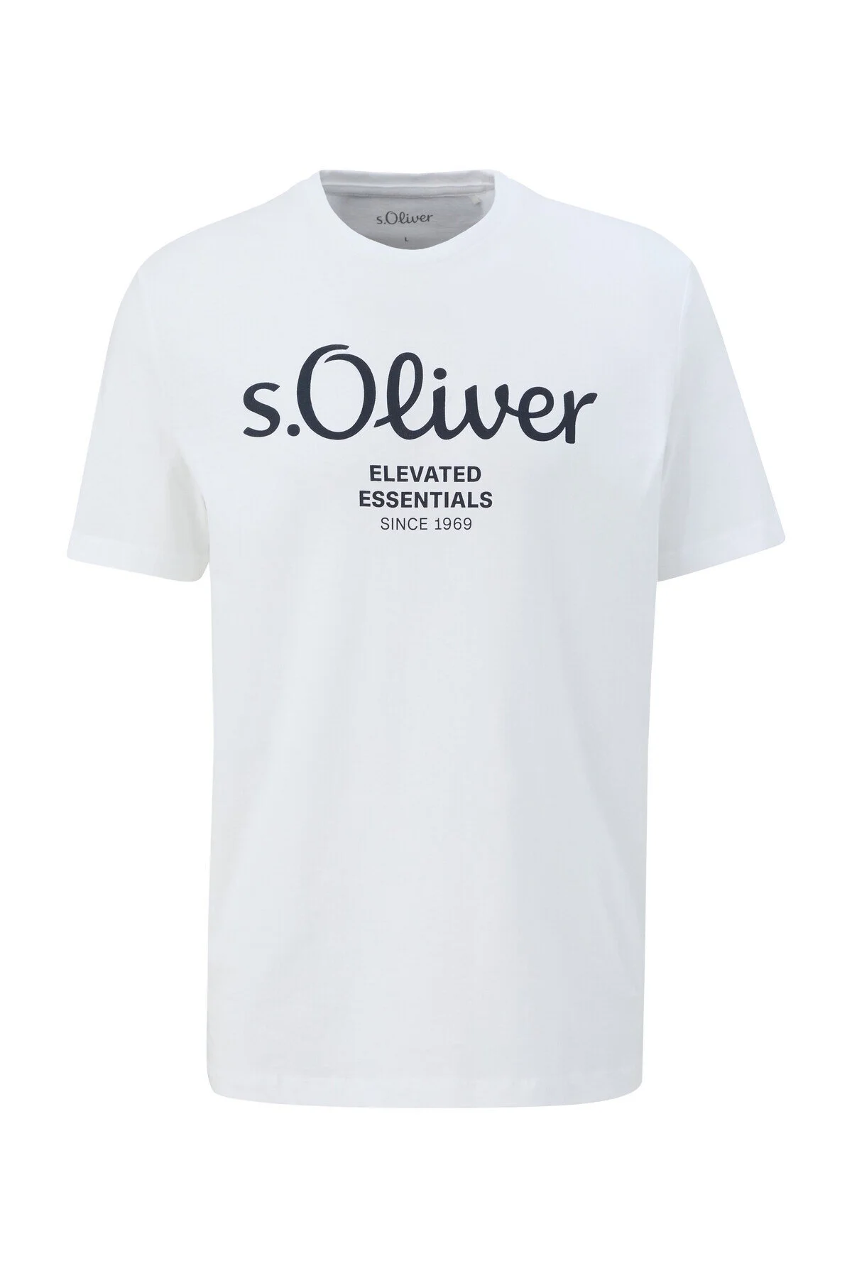 Bild von s.Oliver Kurzarmshirt T-Shirt mit Logo-Print Artwork