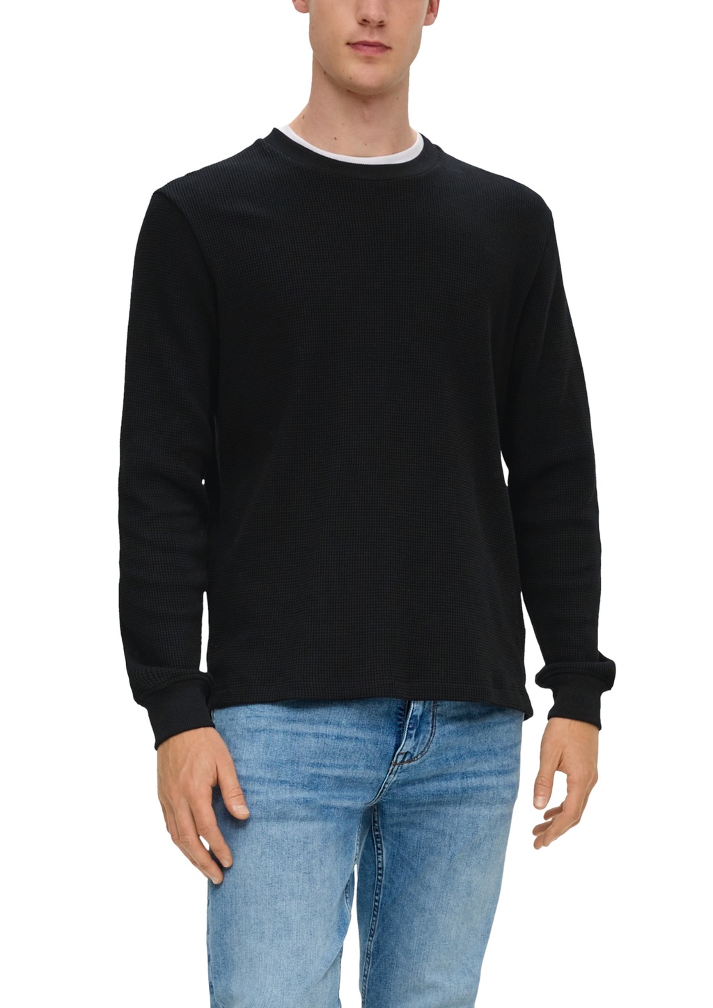 Bild von s.Oliver Sweatshirt, mit Rundhalsausschnitt