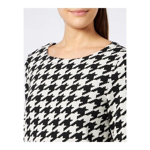 Bild von s.Oliver Sweatshirt mit Hahnentritt-Muster (2139299) black