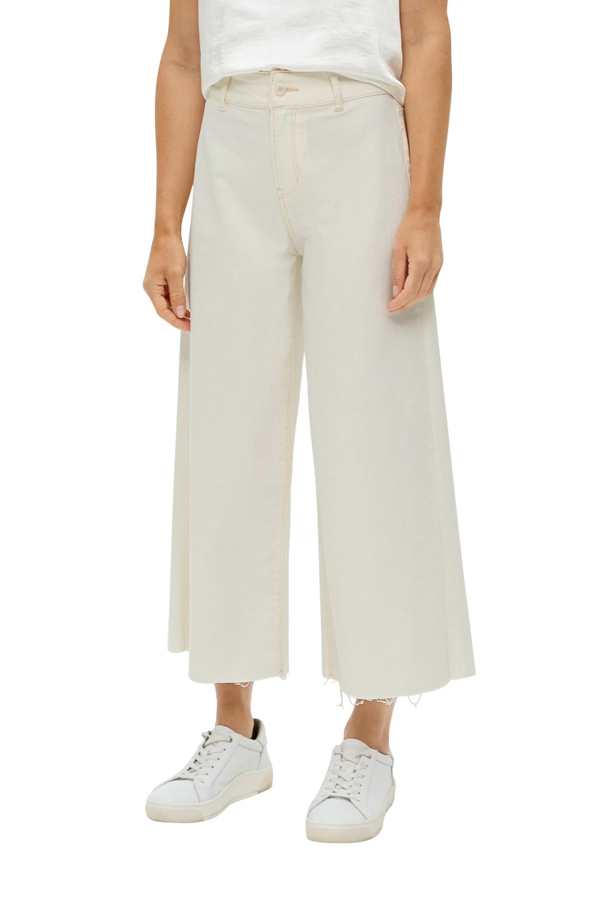 Bild von s.Oliver 7/8-Jeans Culotte Jeans Suri / Regular Fit / Mid Rise / Wide Leg