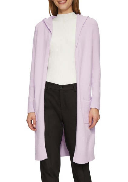 Bild von s.Oliver Kapuzenstrickjacke, ohne Verschluss, mit Seitentaschen