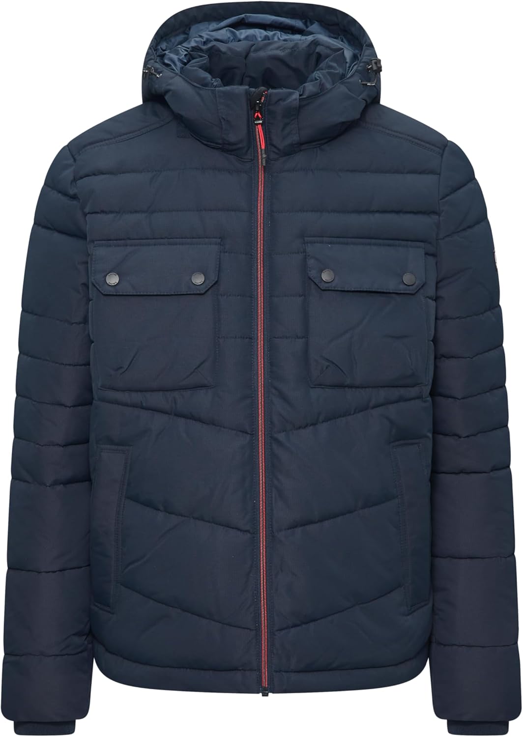 Bild von s.Oliver Gesteppte Jacke mit Abnehmbarer Kapuze Navy XL