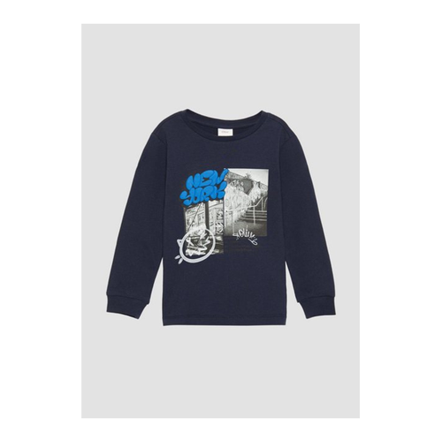Bild von s.Oliver Langarmshirt – Weiches Longsleeve mit Frontprint für Kids