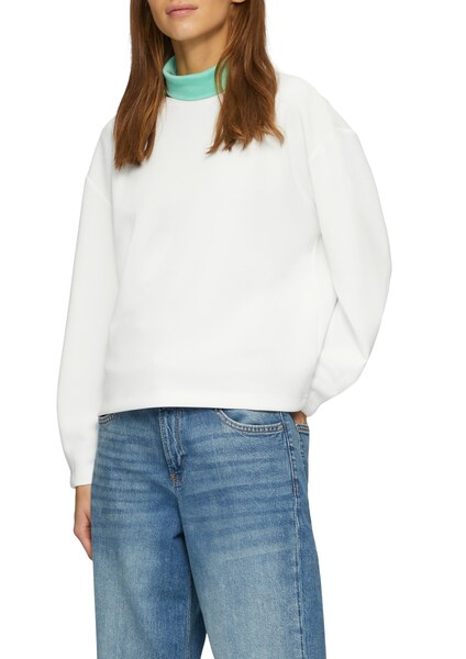Bild von s.Oliver Sweatshirt, Rundhals, für Damen, weiß, 46