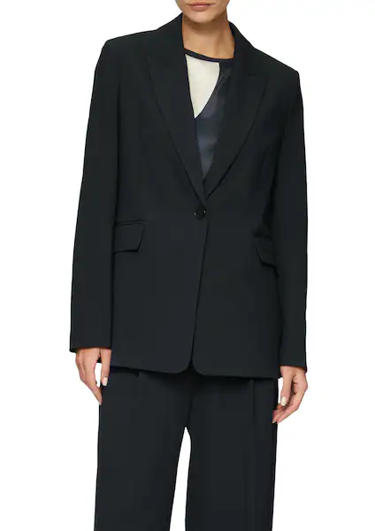 Bild von s.Oliver BLACK LABEL Longblazer, im eleganten Look
