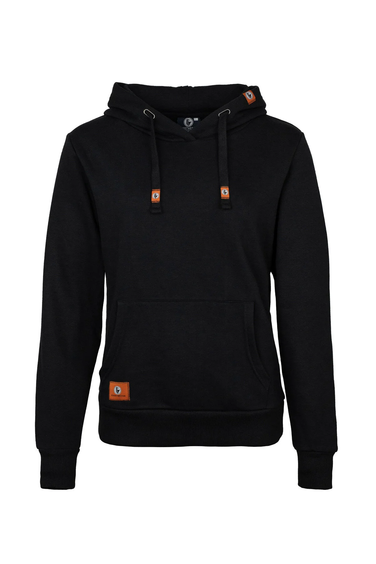 Bild von Schietwetter Kapuzenpullover Damen Hoodie "Maike" unifarben, mit Kängurutasche