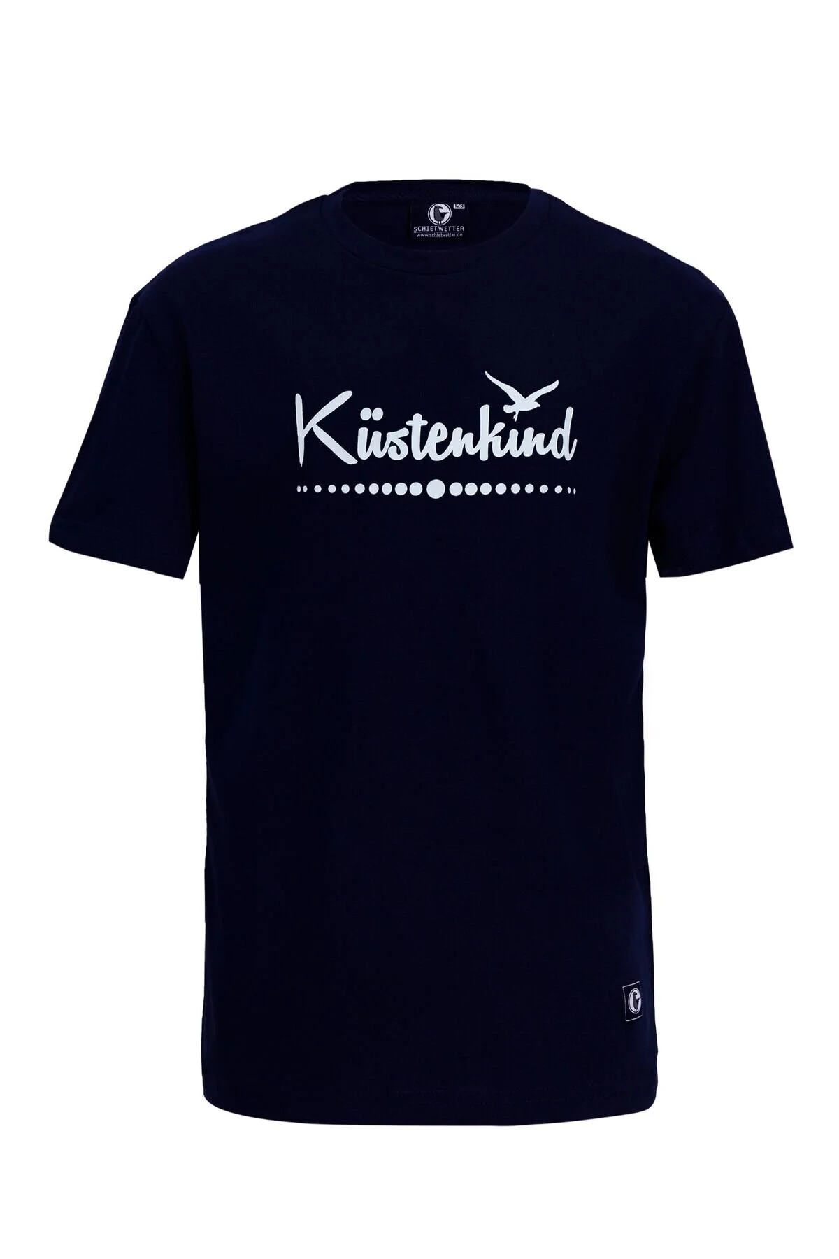Bild von SCHIETWETTER T-shirt Blau Regular Fit - 116