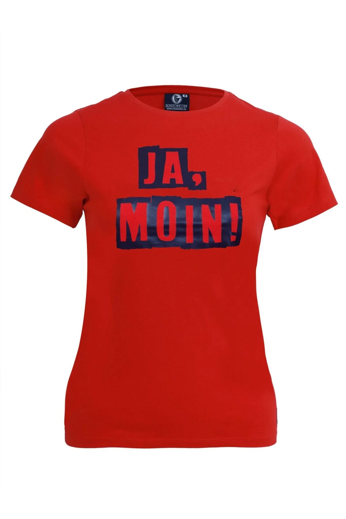 Bild von SCHIETWETTER T-shirt Rot Regular Fit für Damen - 38