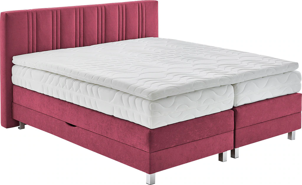 Bild von Westfalia Schlafkomfort Boxspringbett, wahlweise mit Bettkasten und Topper