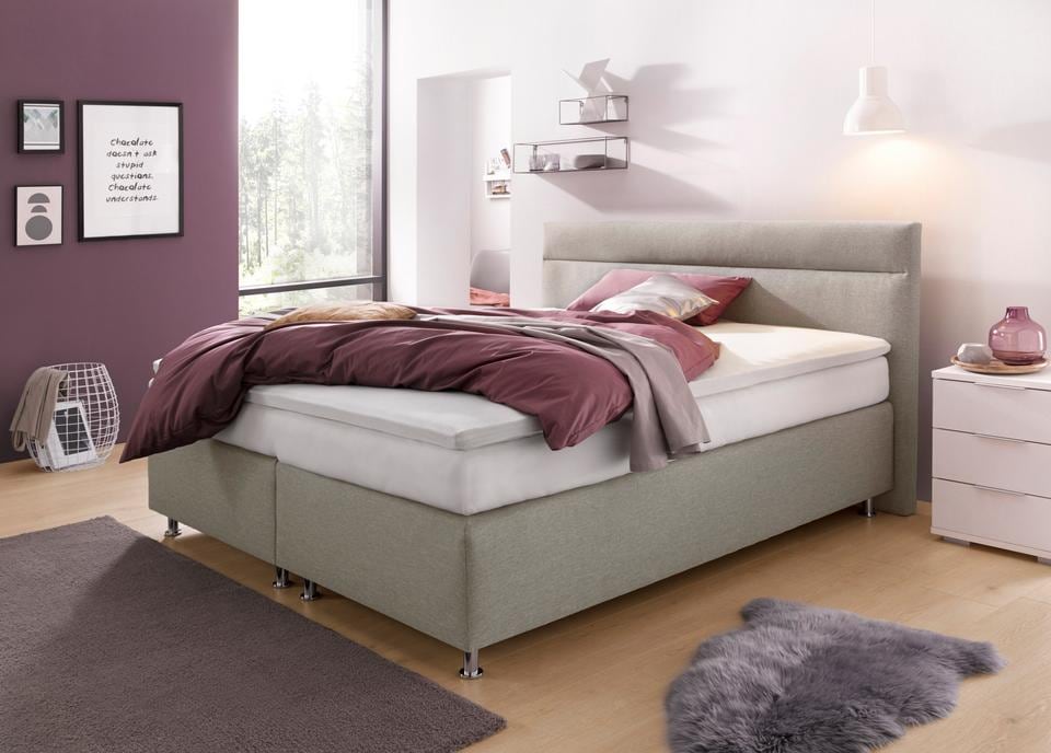 Bild von Westfalia Schlafkomfort Boxspringbett, wahlweise mit LED-Beleuchtung