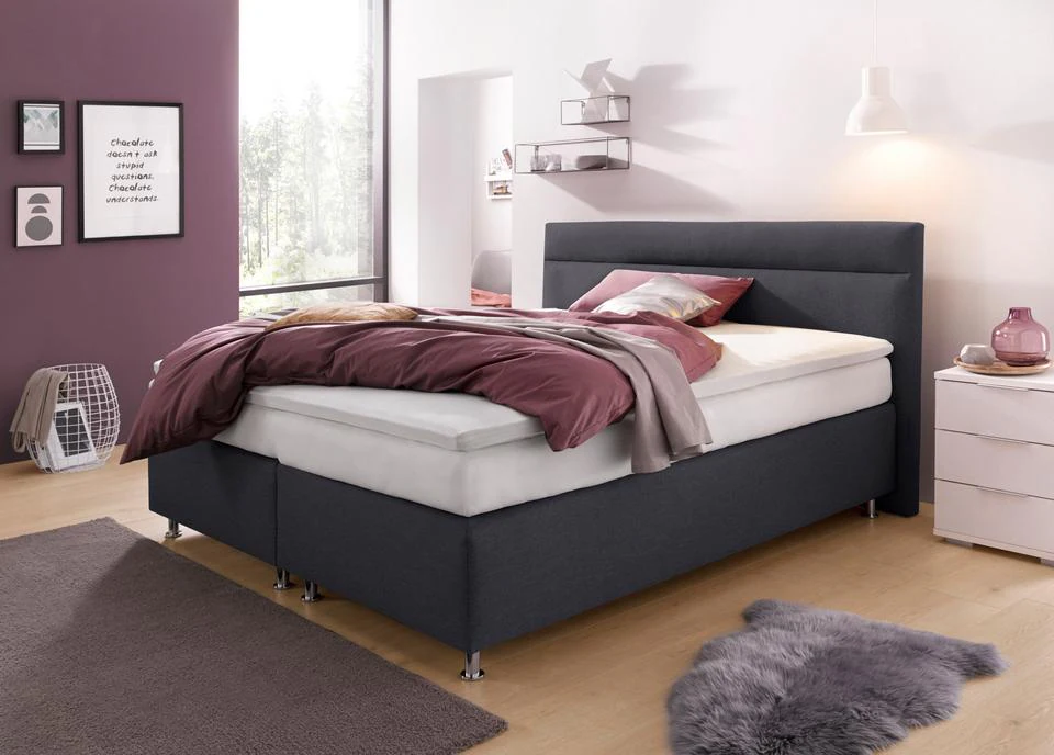 Bild von Westfalia Schlafkomfort Boxspringbett, wahlweise mit LED-Beleuchtung
