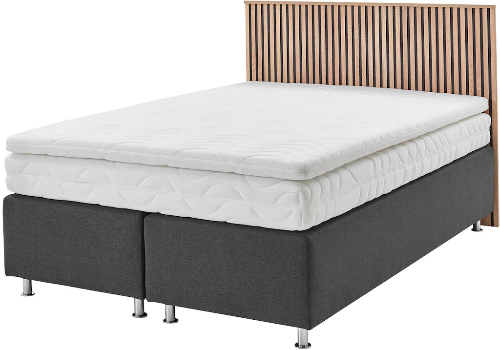 Bild von Westfalia Schlafkomfort Boxspringbett "Quercus", wahlweise mit LED-Beluchtung, 3 Matratzenarten zur Auswahl