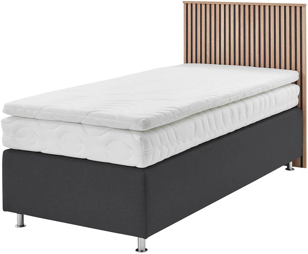 Bild von Westfalia Schlafkomfort Boxspringbett "Quercus", wahlweise mit LED-Beluchtung, 3 Matratzenarten zur Auswahl
