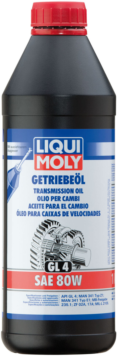 Bild von LIQUI MOLY Schaltgetriebeöl Inhalt: 0,5l 1401  VW,AUDI,MERCEDES-BENZ,GOLF I Cabriolet (155),GOLF I (17),TRANSPORTER III Bus,VW Kaefer Typ 1