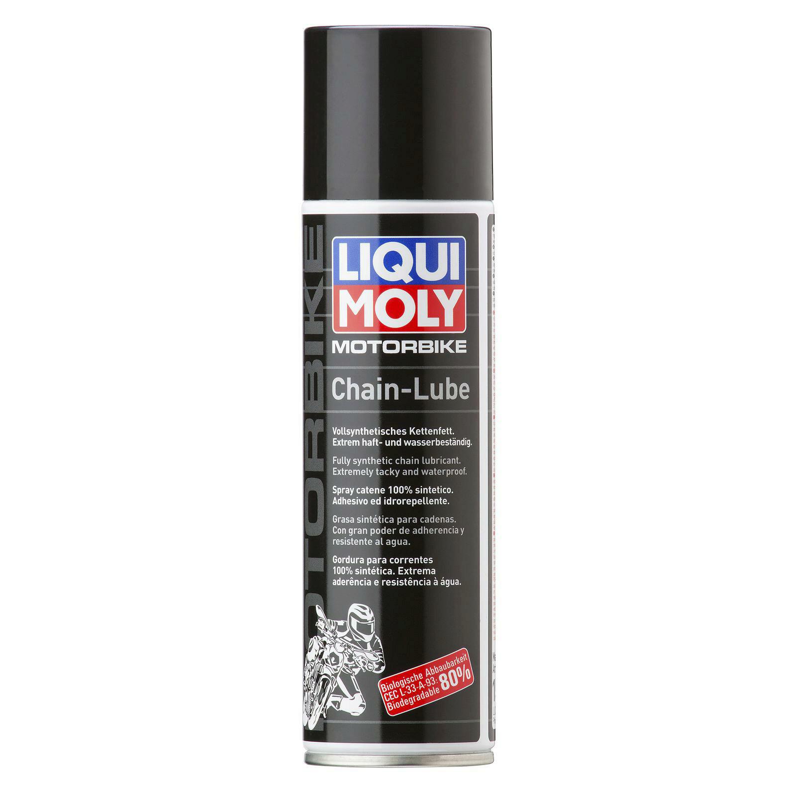 Bild von LIQUI MOLY Motorbike Chain Lube | 250 ml | Motorrad Haftschmierstoff ohne Kupfer | Art.-Nr.: 1508