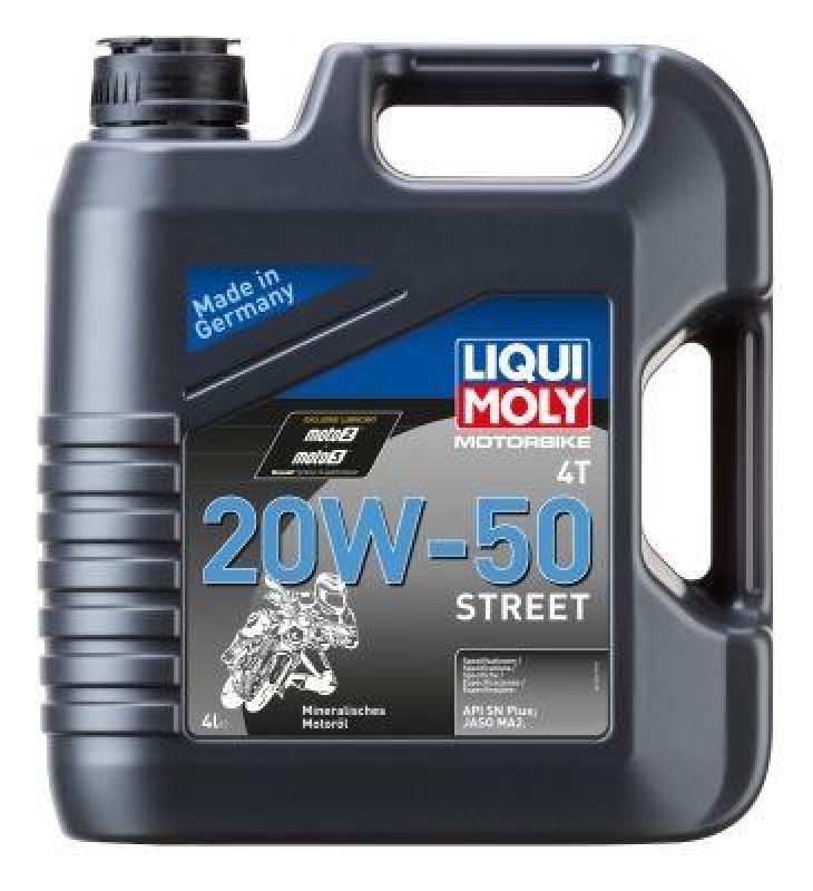 Bild von Liqui Moly Motorbike 4T 20W-50 Street 1696 4-Takt-Motoröl 4l