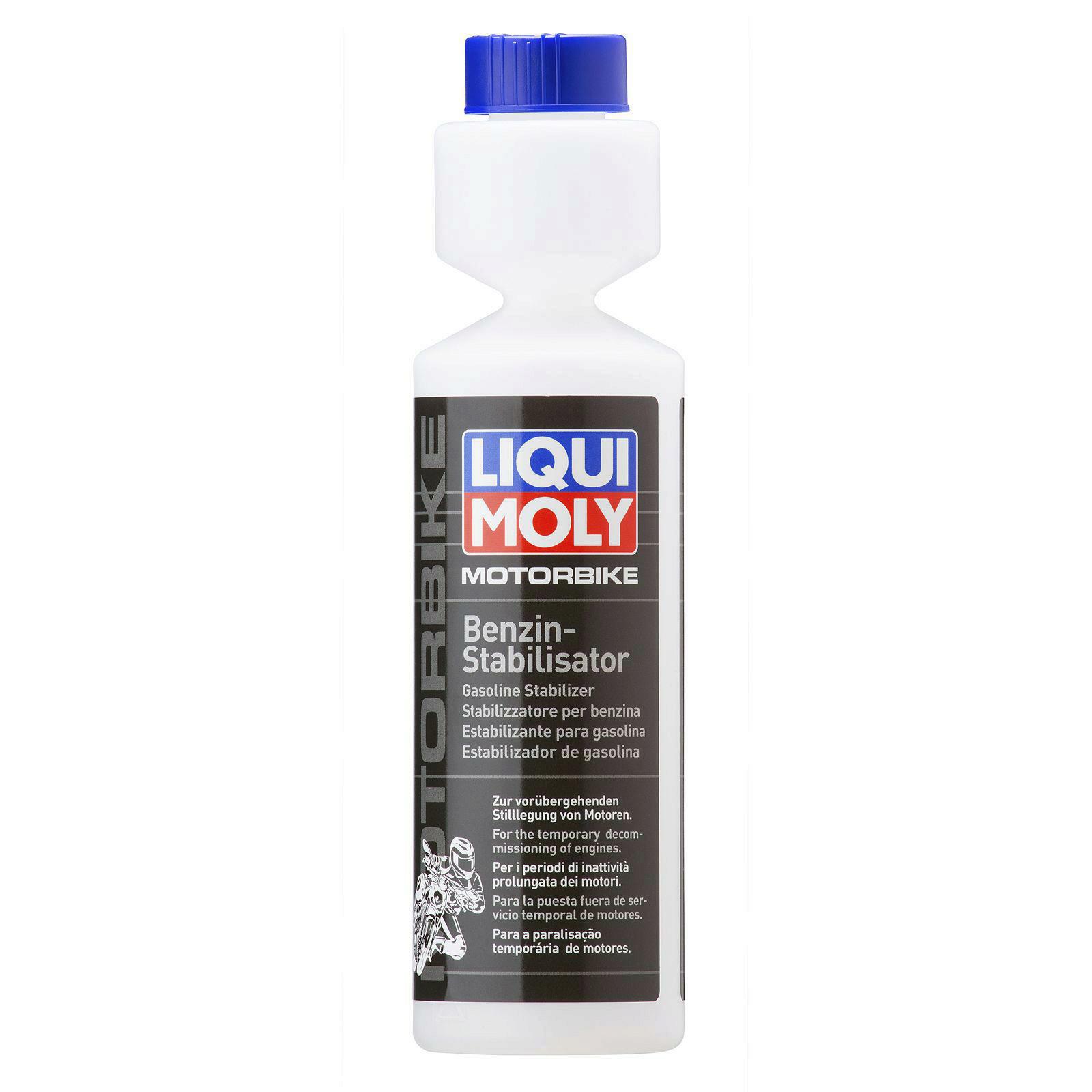 Bild von LIQUI MOLY Motorbike Benzinstabilisator | 250 ml | Motorrad Benzinadditiv | Art.-Nr.: 3041, farblos