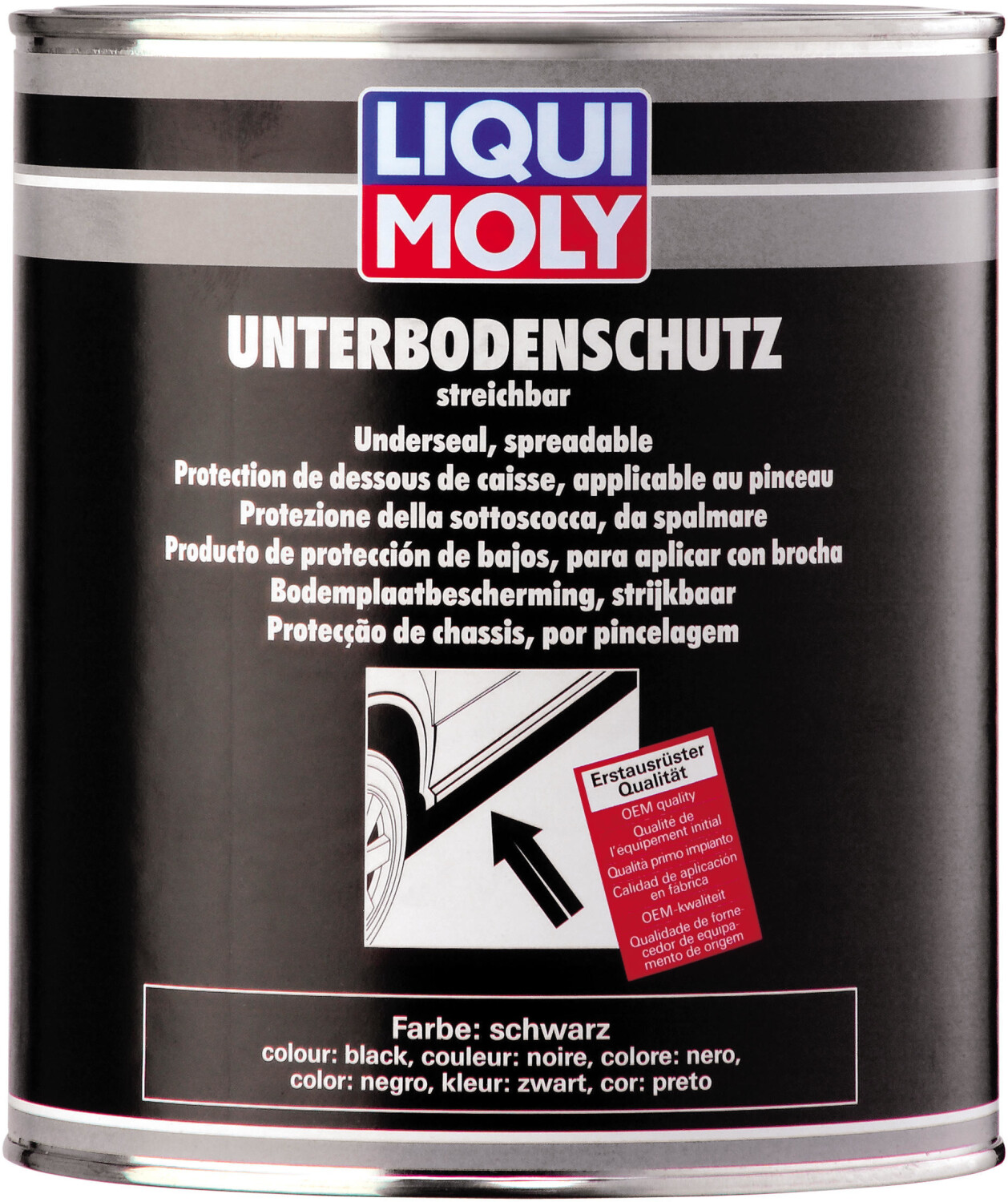 Bild von LIQUI MOLY Unterbodenschutz Unterbodenschutz streichbar schwarz Dose 6119