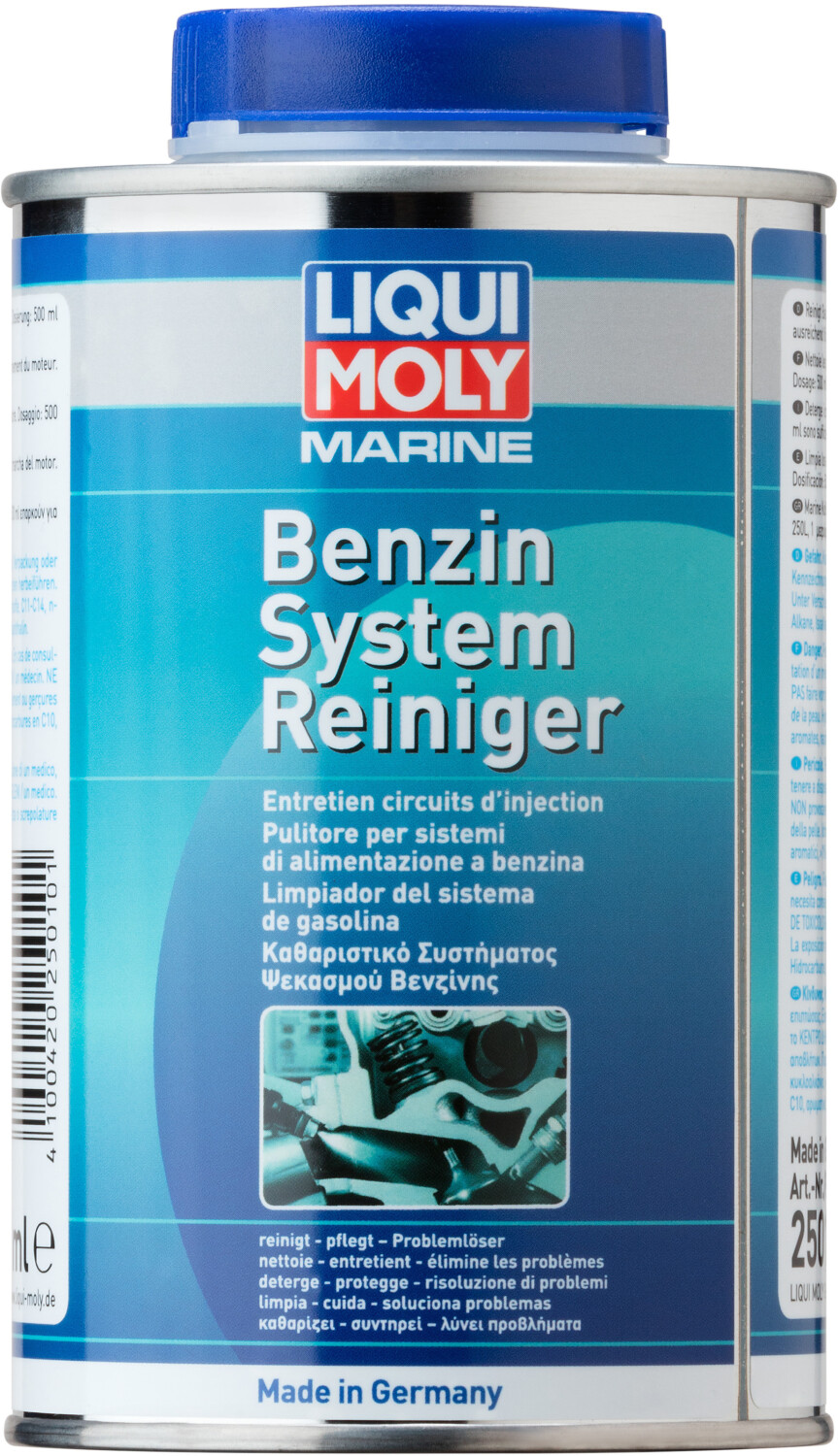 Bild von LIQUI MOLY Reiniger, Benzineinspritzsystem Marine Benzinsystemreiniger Inhalt: 500ml 25010