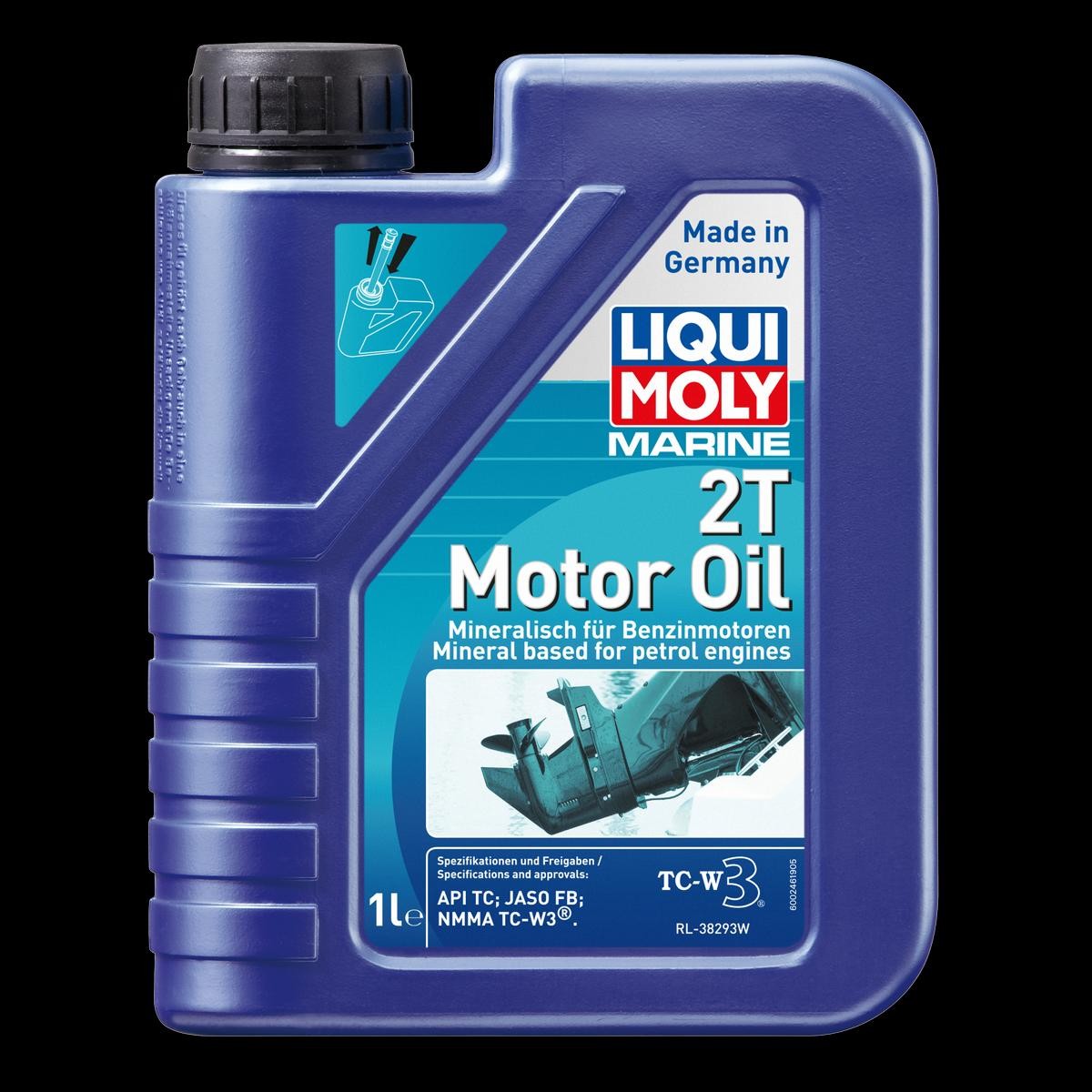 Bild von LIQUI MOLY Marine 2T Motor Oil | 1 L | Boot 2-Takt-Öl | Art.-Nr.: 25019