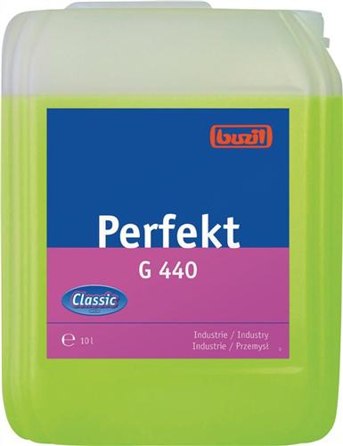 Bild von Universalreiniger, alkalischer Intensivreiniger Buzil Perfekt G440: gelbgrün, 10l Kanister