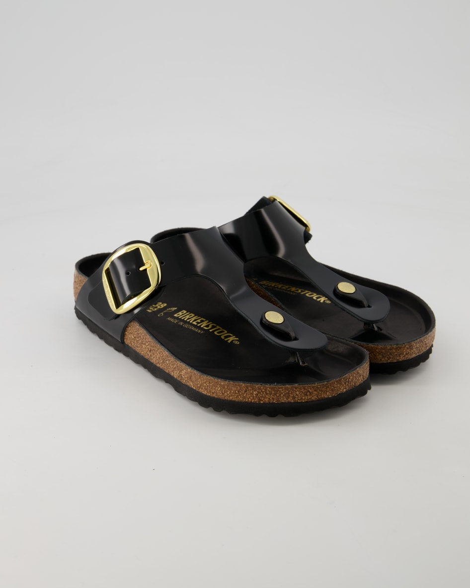 Bild von Birkenstock Schuhe - Gizeh Big Buckle Leder (Schwarz, Gr. 41)