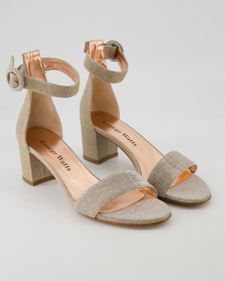 Bild von George Watts Schuhe - Cardine 55 Leder (Silber, Gr. 41)