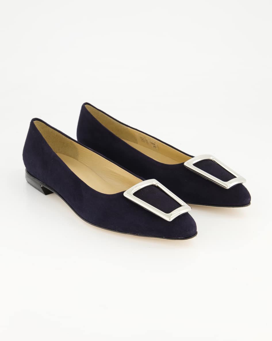Bild von Brunate Schuhe - 11845 Veloursleder (Blau, Gr. 41)