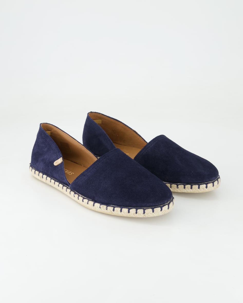 Bild von Verbenas Schuhe - Carmen Serraje Veloursleder (Blau, Gr. 41)