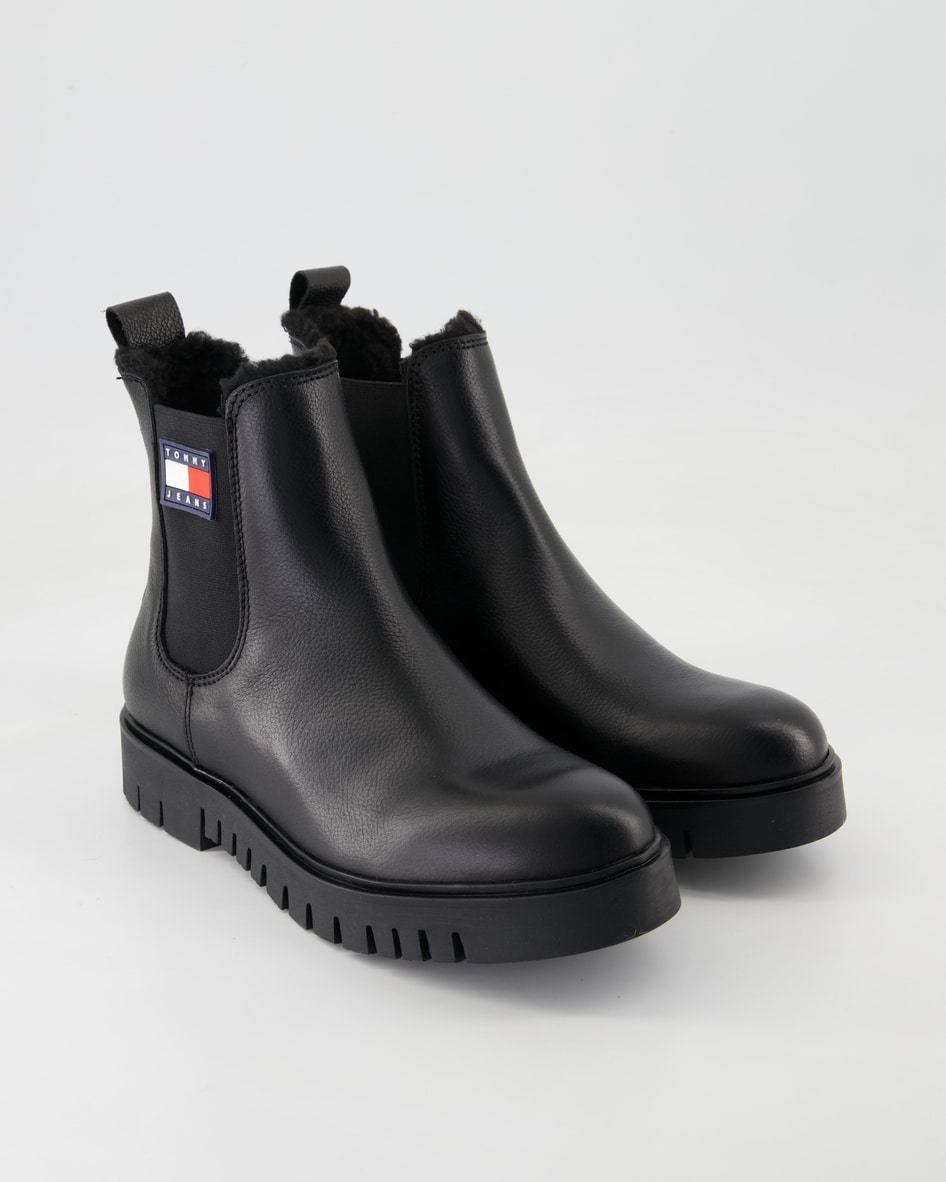Bild von Tommy Hilfiger Jeans Schuhe - TJW Chelsea Boot WL Glattleder (Schwarz, Gr. 41)