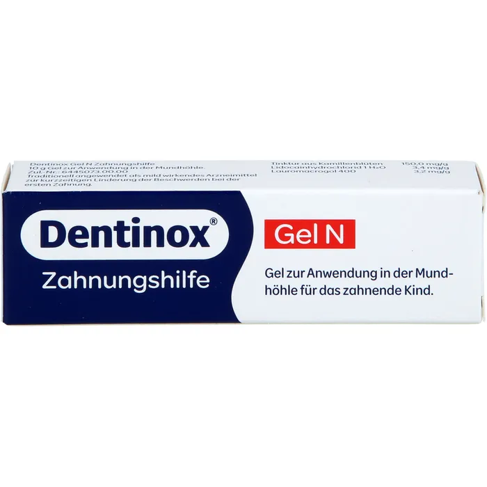 Bild von Dentinox Gel N 10 g Gel - Schnelle Wirkung