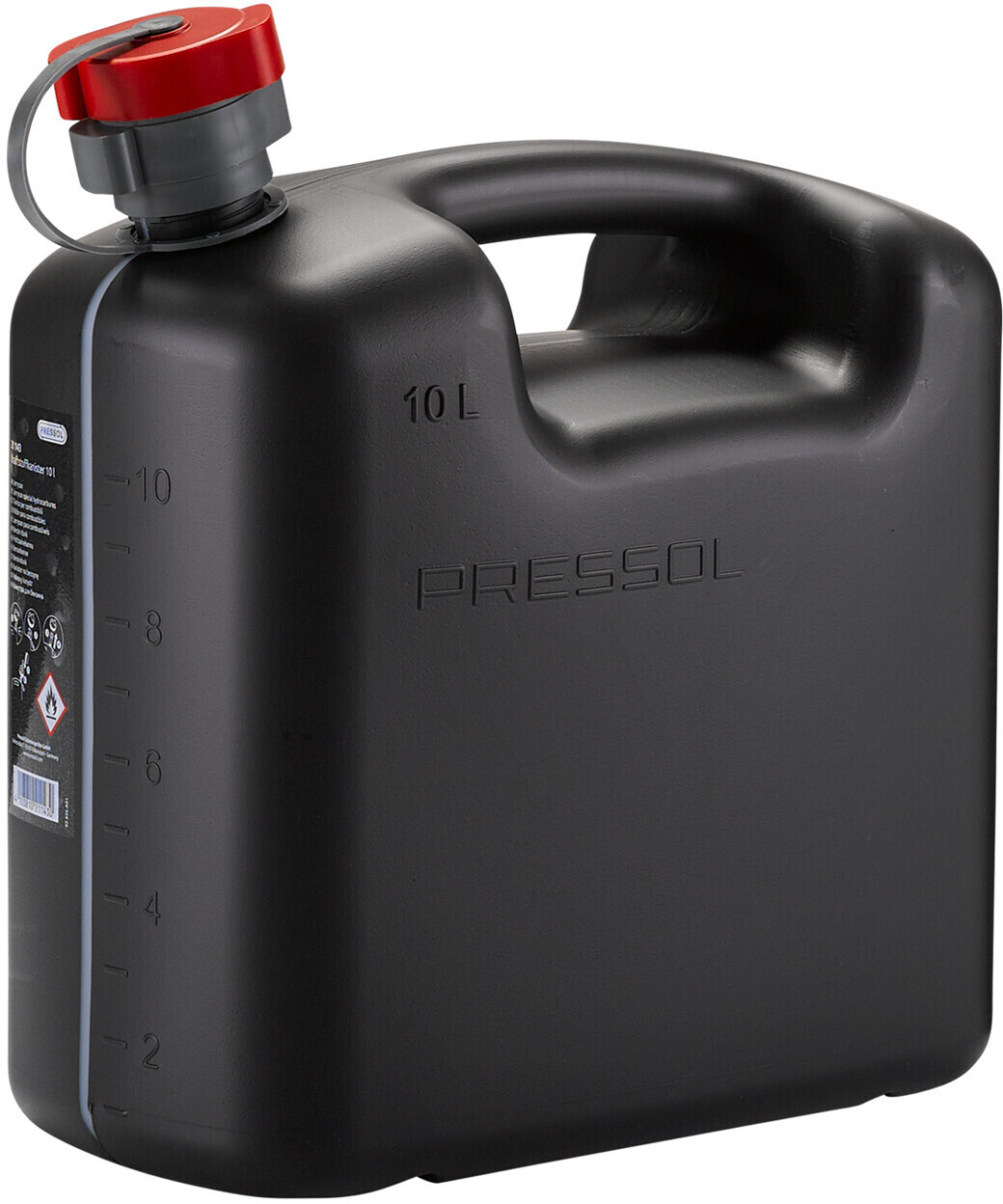 Bild von Pressol Kanister, Kraftstoffkanister HDPE 10l mit Sichtfenster