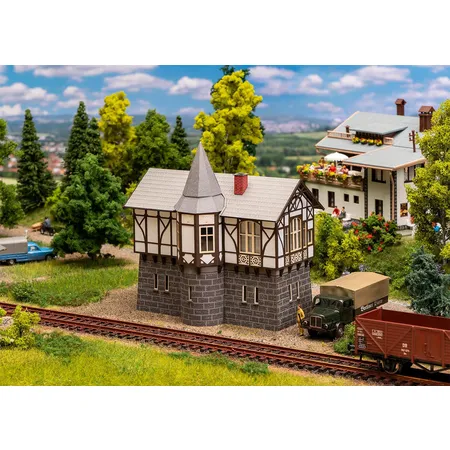 Bild von Faller Stellwerk Thale H0 Signal Tower 1:87 120102 Modellbau Modelleisenbahn