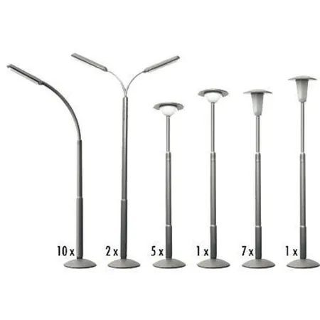 Bild von FALLER 180538 - Straßenlampen-Set, Spur H0