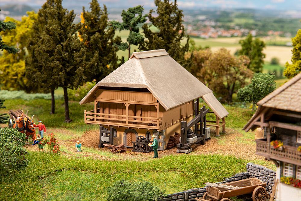 Bild von Faller Lagerhaus mit Obstpresse 1:87 H0 Bausatz (191814)
