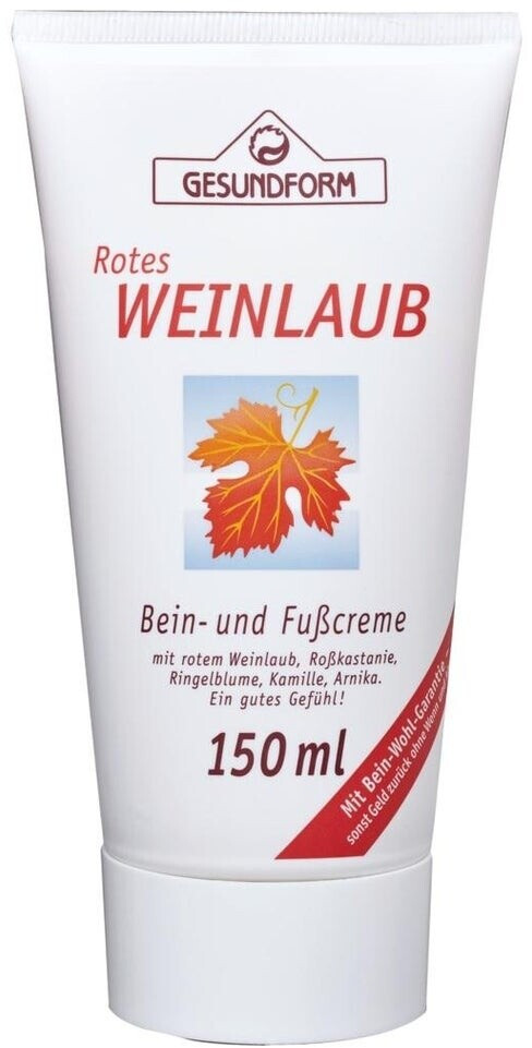 Bild von Gesundform Rotes Weinlaub Creme (150ml)