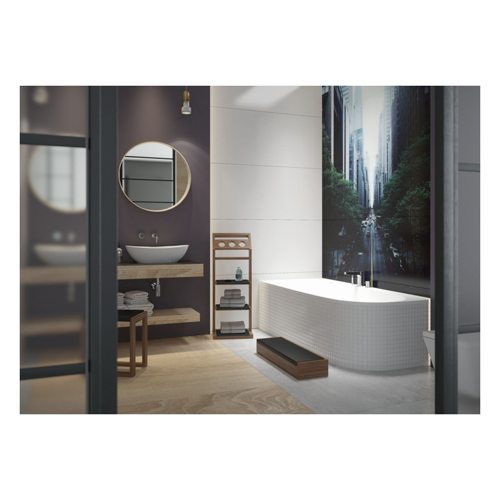 Bild von Hoesch Badewanne iSensi Eck 1700x750 links Weiß, 3813.010 – Ein komfortables Badeerlebnis