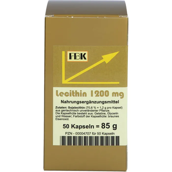 Bild von Lecithin Kapseln 50 Stück - Nahrungsergänzungsmittel