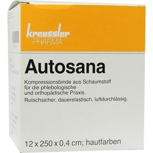 Bild von AUTOSANA 12cmx2,5mx0,4cm hautf. Binden 1 St.