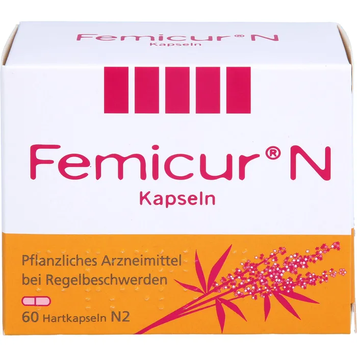 Bild von Femicur N 60 Kapseln - Bei Regelbeschwerden