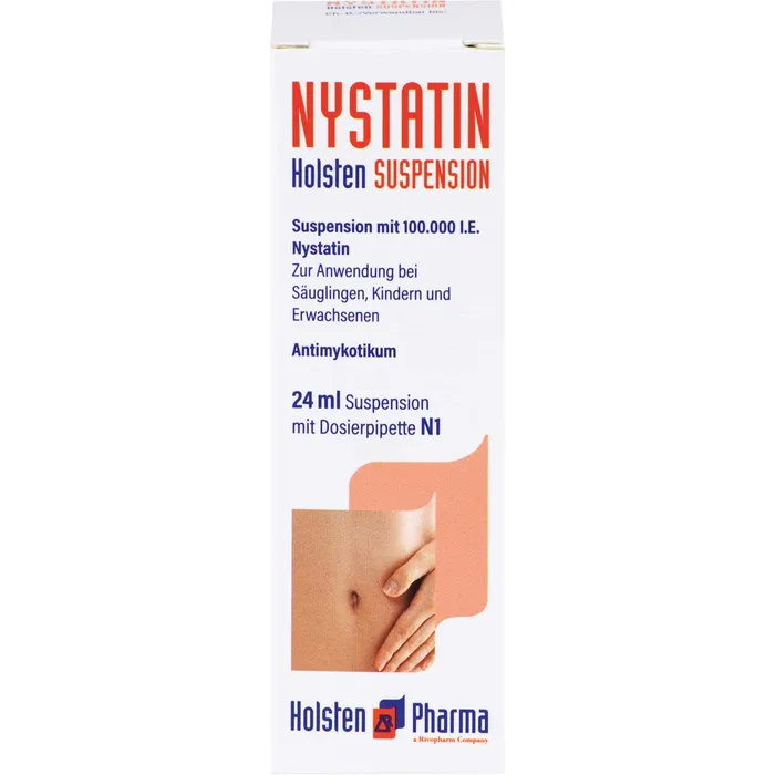 Bild von Nystatin Holsten 24 ml Suspension - Bei Pilzerkrankung