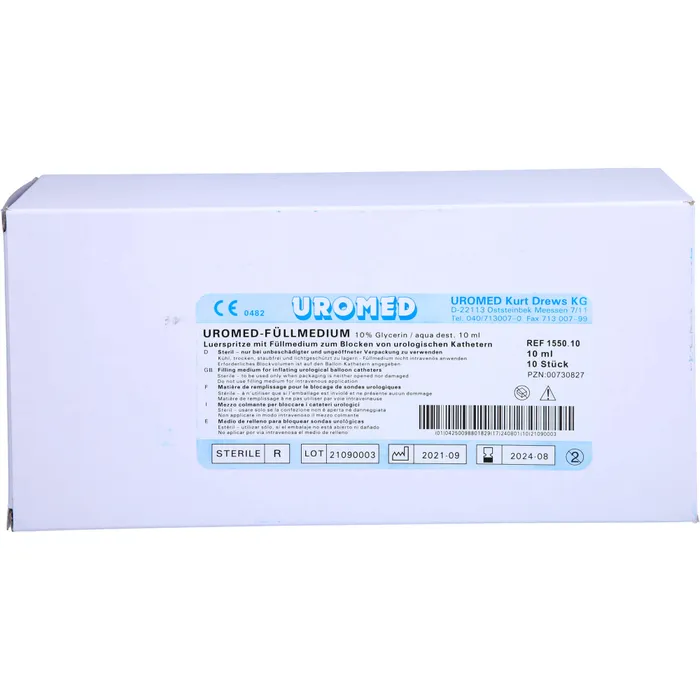 Bild von UROMED Füllmedium 10 ml 155010 10 St.