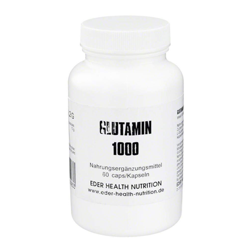 Bild von Glutamin 1000 Kapseln – Nahrungsergänzungsmittel für Ihre Gesundheit