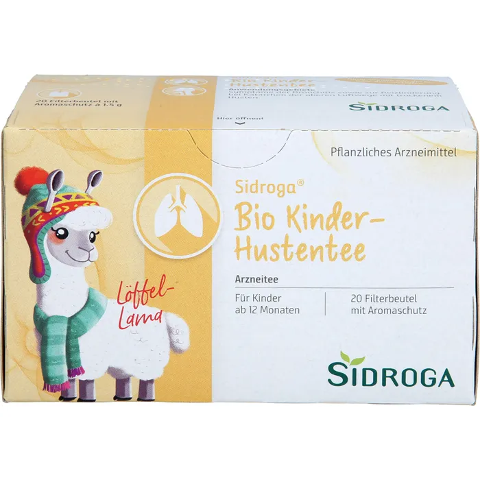 Bild von Sidroga Bio Kinder Hustentee 20 Filterbeutel - Bei Husten